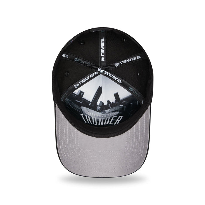 NEW ERA Oklahoma City Thunder 2026 Draft Black 59FORTY A-Frame Fitted