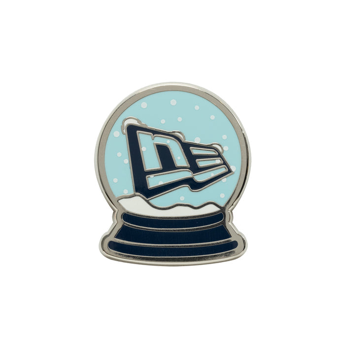 NEW ERA Silver Snowglobe Pin