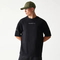 New Era Tech Black Oversized T-Shirt