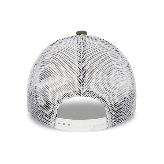 New York Yankees Khaki A-Frame Trucker Cap