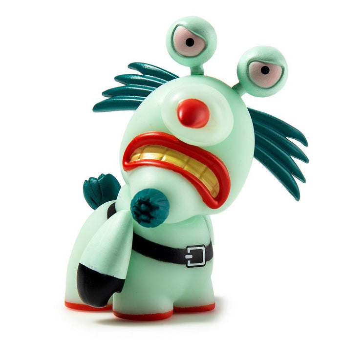 Nickelodeon Nick 90's Mini Figure Series 2 by Kidrobot, vinyl collectible figure in a blind box, featuring nostalgic 90s characters.