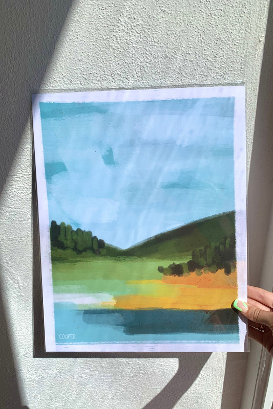 "No9" - 11" x 14" Print