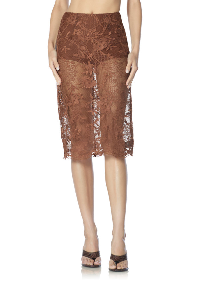 Novie Skirt - Cappuccino