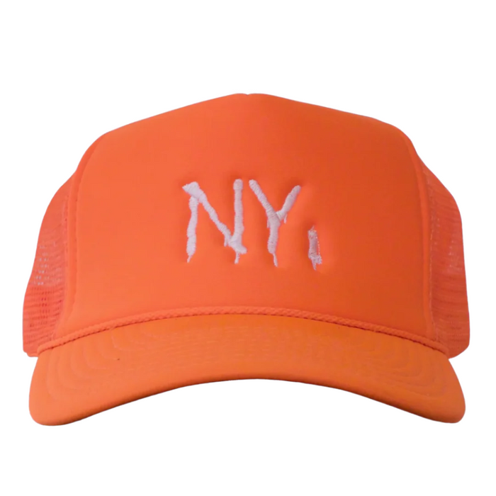 NY Spray Paint Trucker Hat