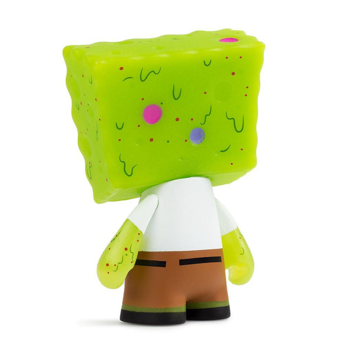 Limited edition Nickelodeon Spongebob Squarepants glow-in-the-dark 3-inch mini figure from NYCC 2017. Green vinyl figure.