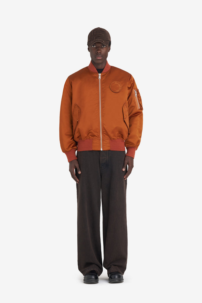 ETUDES STUDIO NYLON BOMBER JACKET CAMEL 3