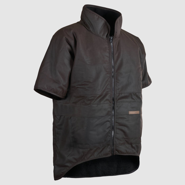 Oilskin Brown Short Sleeve Classic Jacket