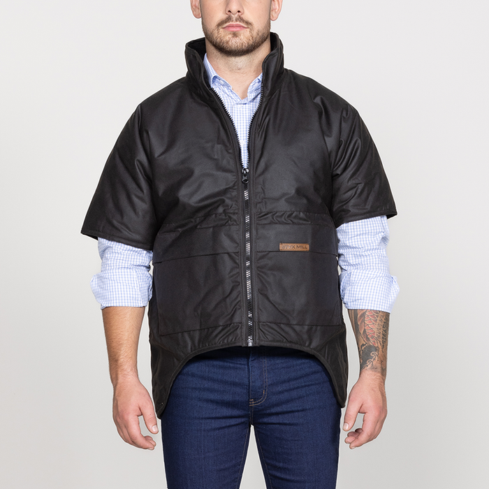 Oilskin Brown Short Sleeve Classic Jacket