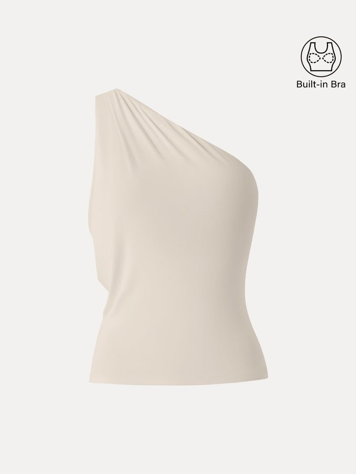 OGLmove One Shoulder Cropped Bra Top
