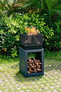 Outdoor Rectangular Fire Pit