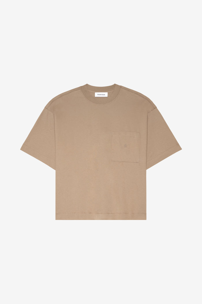 ETUDES STUDIO OVERSIZED POCKET T-SHIRT E BEIGE 1