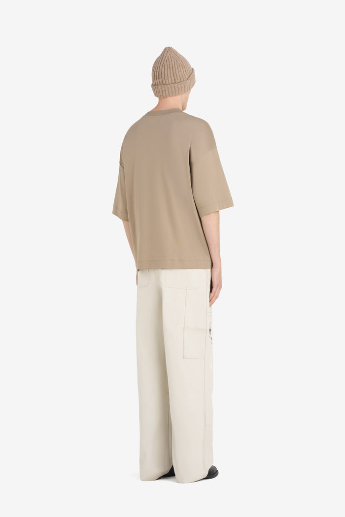 ETUDES STUDIO OVERSIZED POCKET T-SHIRT E BEIGE 4