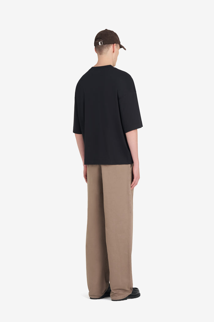 ETUDES STUDIO OVERSIZED POCKET T-SHIRT E BLACK 4