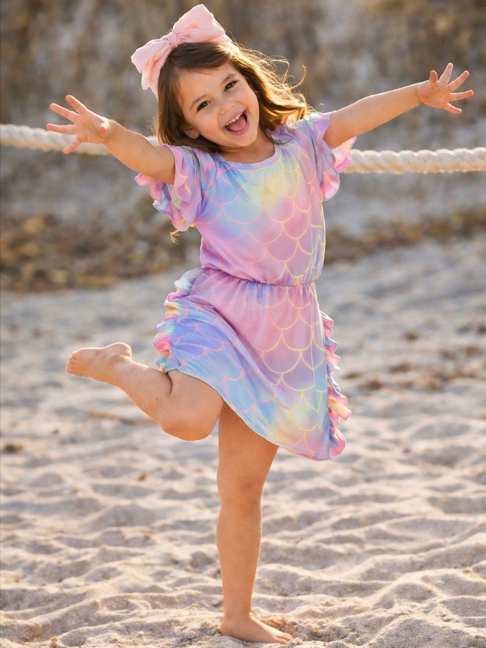 Lightweight girls cover up for summer vacations