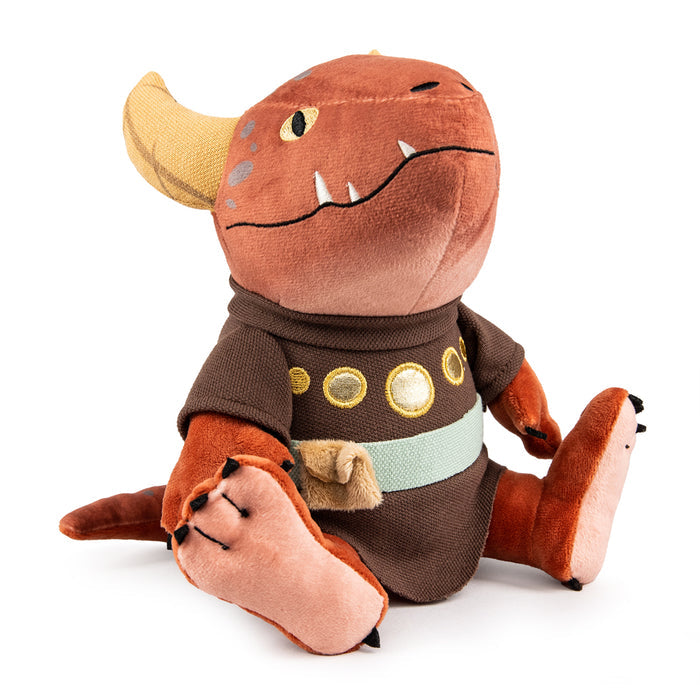Pathfinder Kobold 8-inch Phunny plush by Kidrobot, soft and detailed collectible toy with vibrant colors and adorable design.