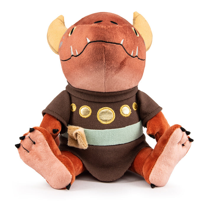 Pathfinder Kobold 8-inch Phunny plush by Kidrobot showing a soft, colorful kobold character with embroidered features and plush texture.