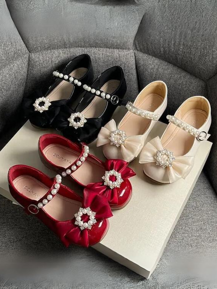 Mia Belle Girls Vegan Patent Leather Mary Janes | Shoes By Liv & Mia