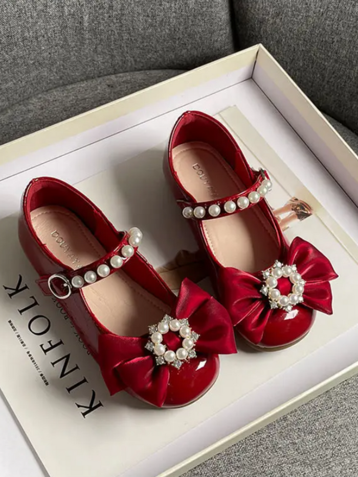 Mia Belle Girls Vegan Patent Leather Mary Janes | Shoes By Liv & Mia
