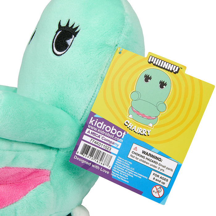 Pee-wee's Playhouse Chairry Phunny plush toy, soft and cuddly character from Pee-Wee's Playhouse in vibrant colors.