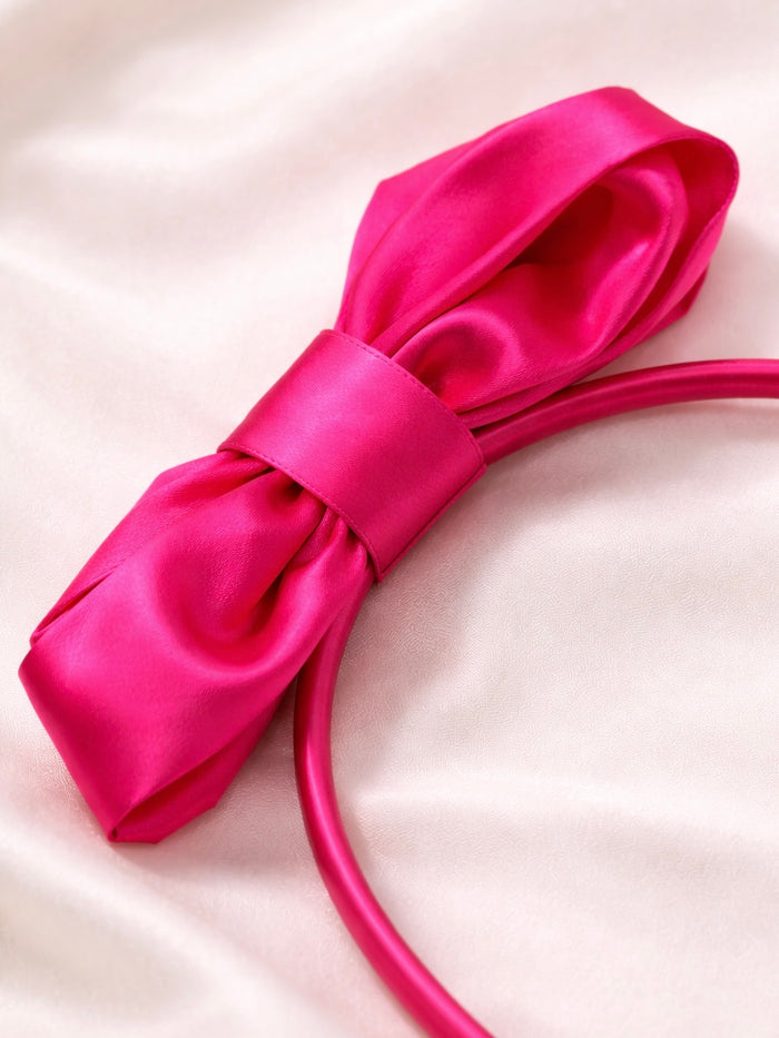 Pink Charm Bow Headband