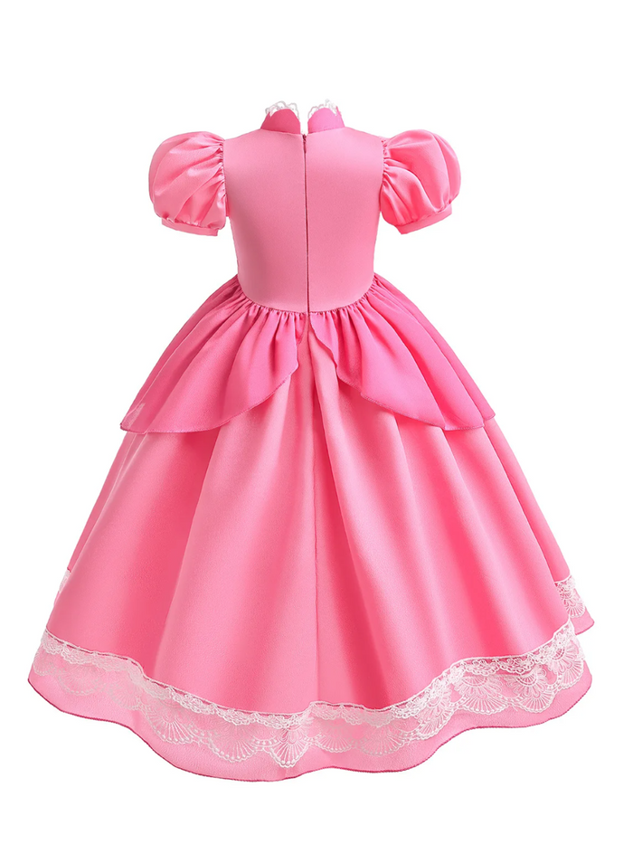Girls Enchanting Peach Inspired Costume Gown Mia Belle Girls