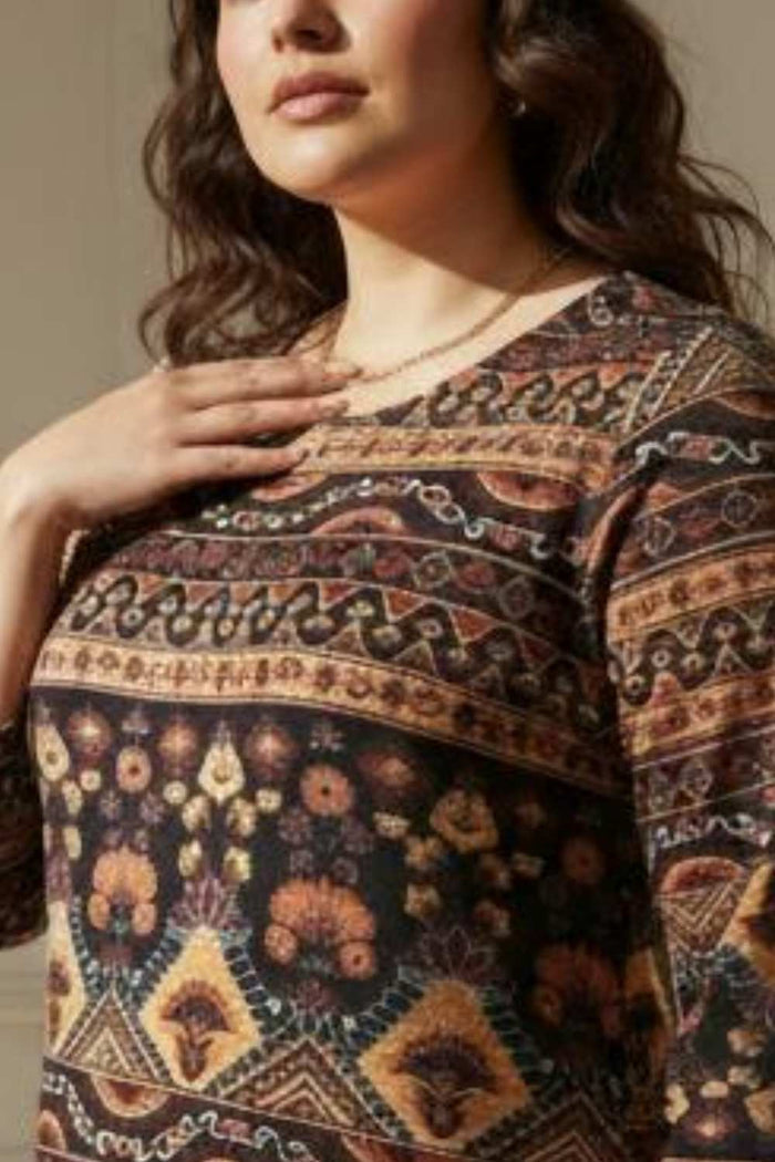 Plus Size Ethnic Love SnugWeave™ Winter Kurta