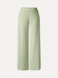 OGLmove Ponte Mid Rise Wide Leg Pants with Pockets Limechino XS
