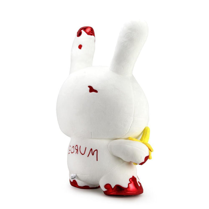 Redrum 20-inch plush Dunny by Kidrobot featuring a soft, colorful plush toy with a distinctive design and detailed character features.