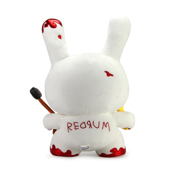 Redrum 20-inch plush Dunny by Kidrobot featuring a soft, colorful plush toy with a distinctive Dunny design.