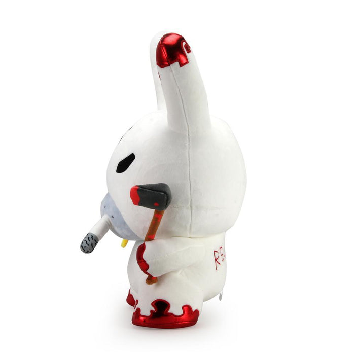 Redrum 20-inch plush Dunny by Kidrobot featuring a soft, colorful plush toy with detailed cartoon-style character design.