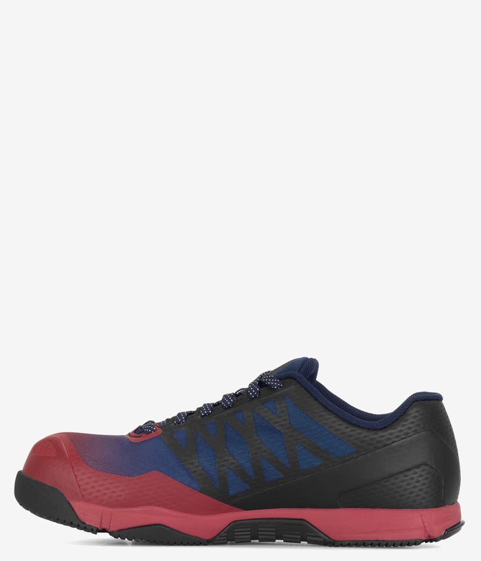 Reebok Speed TR Composite Toe Athletic Work Shoe - Red/Black