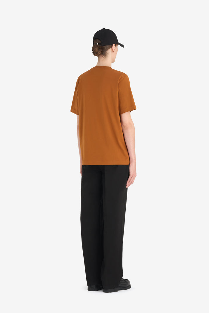 REGULAR T-SHIRT É XXS / CAMEL