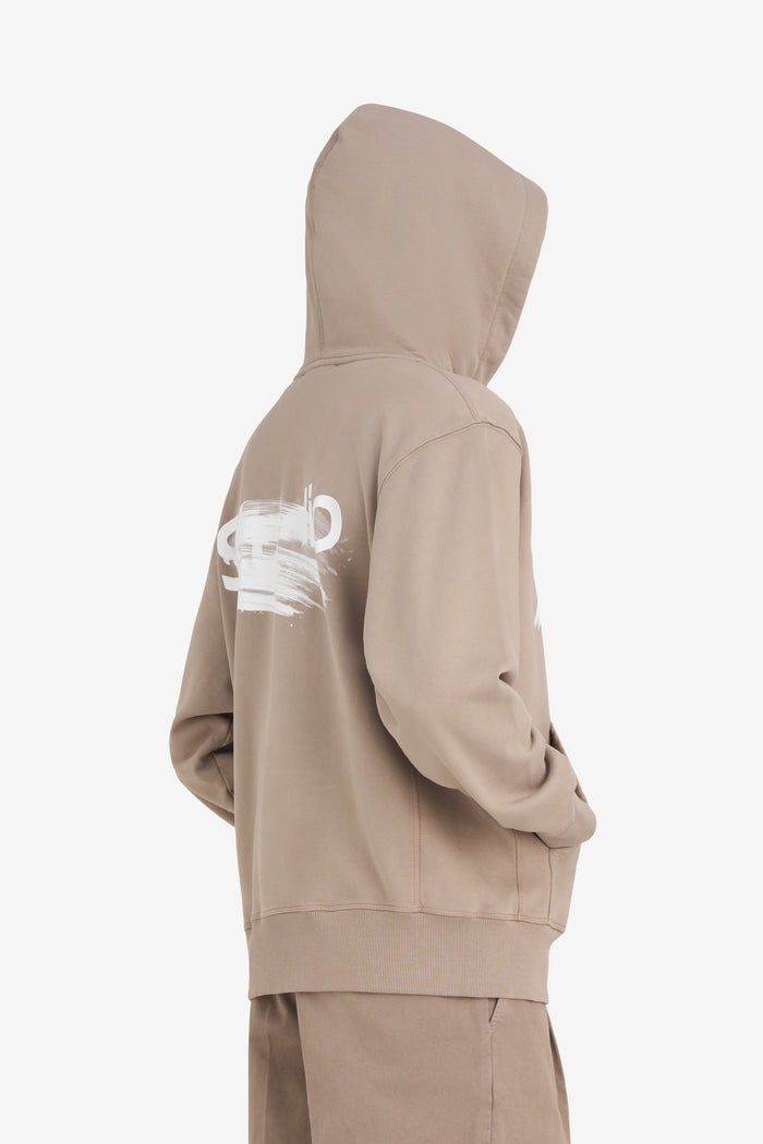 ETUDES STUDIO RELAX HOODIE SMUDGED BEIGE 3