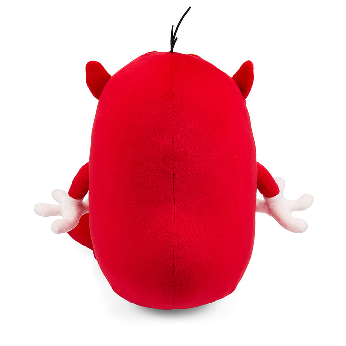 16-inch Stimpy plush from The Ren & Stimpy Show HugMe Shake-Action plush, showcasing Stimpy's soft, cuddly design.