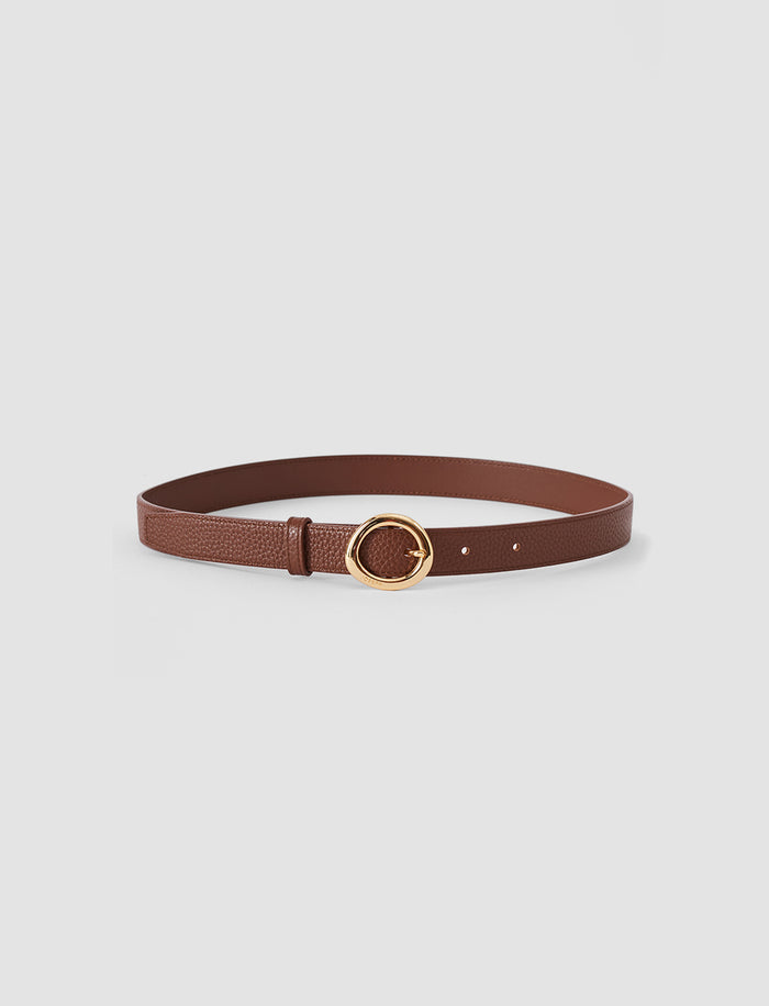 Rene Textured Leather Belt