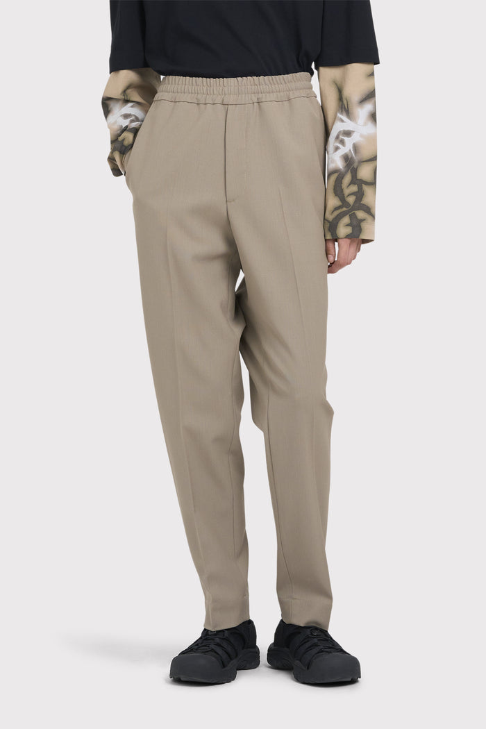 ÉTUDES ROMANCE SUITING SAND TROUSERS 2