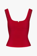 ROMANTIC TOP IN CHERRY