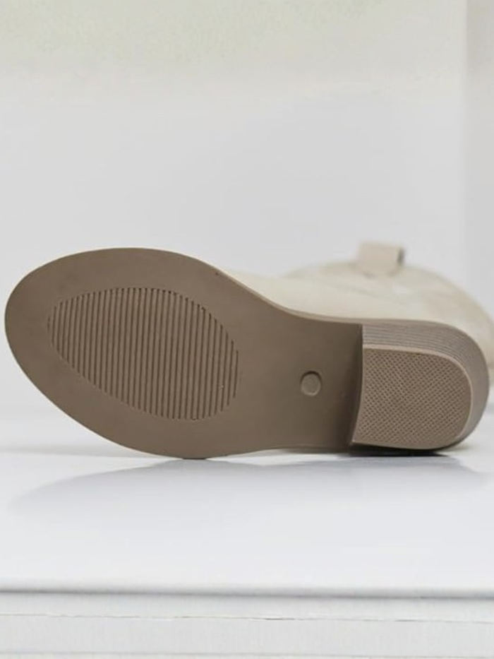 Round It Up! Beige Western Cowboy Boots  By Liv and Mia Mia Belle Girls
