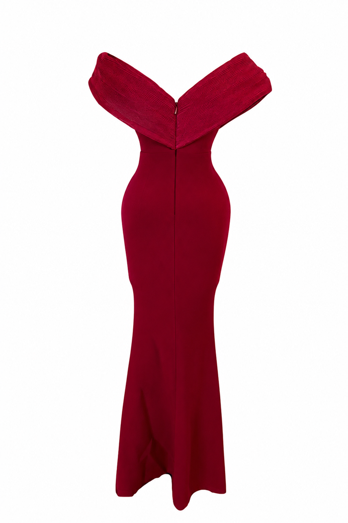Royal Off-Shoulder Evening Gown - Radiance