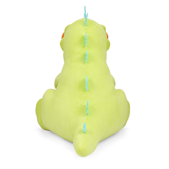 Rugrats Reptar 16-inch plush toy with shake-action, soft plush material, featuring Reptar character from Rugrats series.