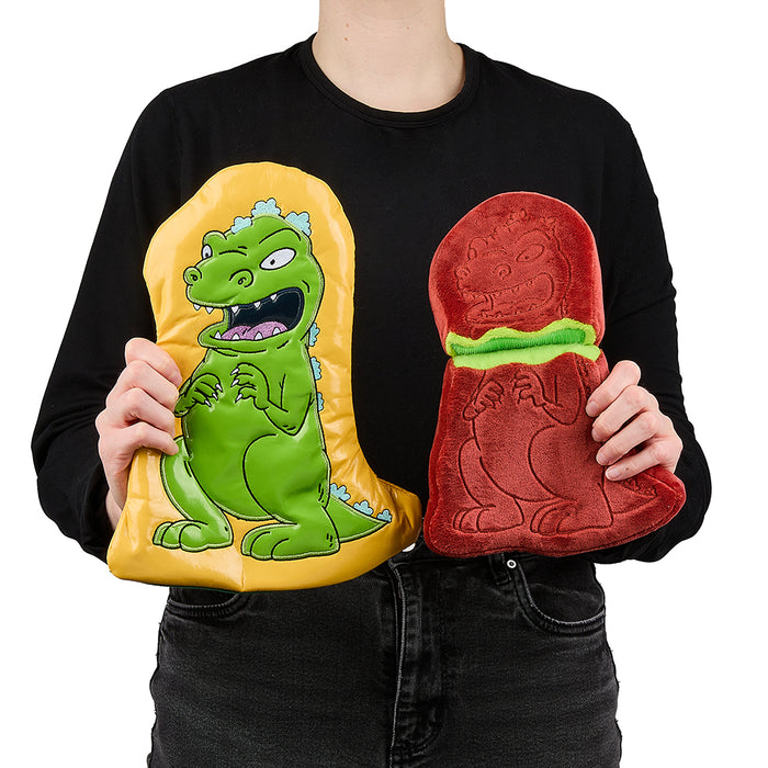 Rugrats Reptar chocolate-scented plush toy, 10-inch interactive plush from Rugrats series, soft and detailed character plush.