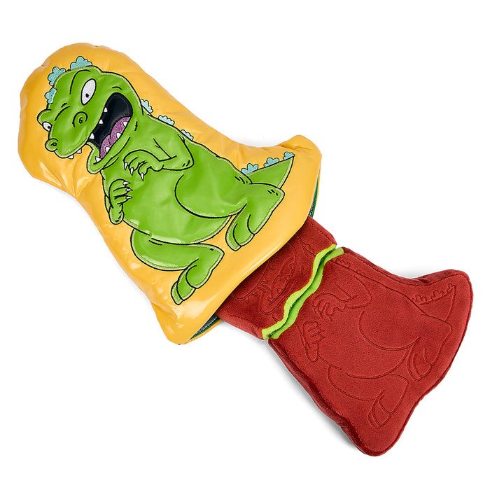 Rugrats Reptar 10-inch plush toy with scented beads, interactive plush character from the Rugrats series.