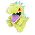 Rugrats Reptar Phunny plush toy, 7.5-inch soft plush figure from Rugrats, featuring Reptar's green design and friendly expression.