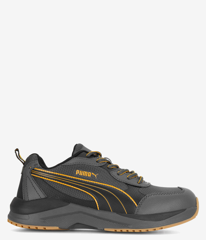 Puma Safety Shift Low Composite Toe SD Work Shoe - Grey/Orange