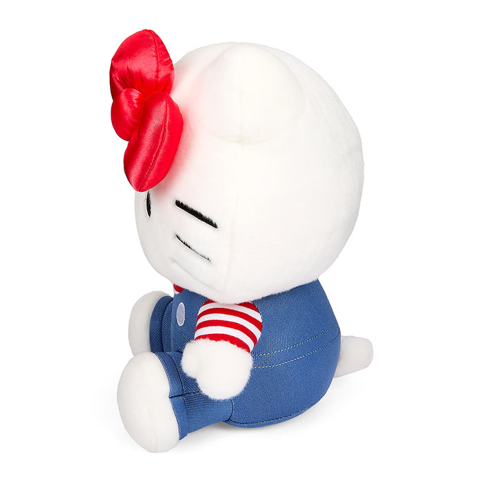 Sanrio Hello Kitty 13-inch plush toy with soft fabric, featuring Hello Kitty's signature bow and cute facial expression.