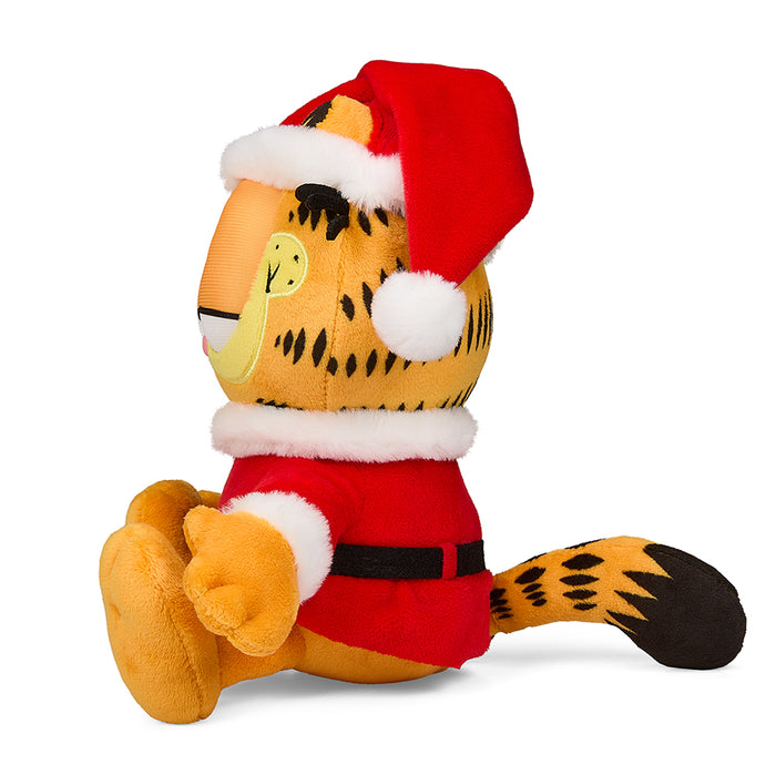 Santa Garfield Phunny plush toy by Garfield, soft plush with Santa hat and festive holiday design.