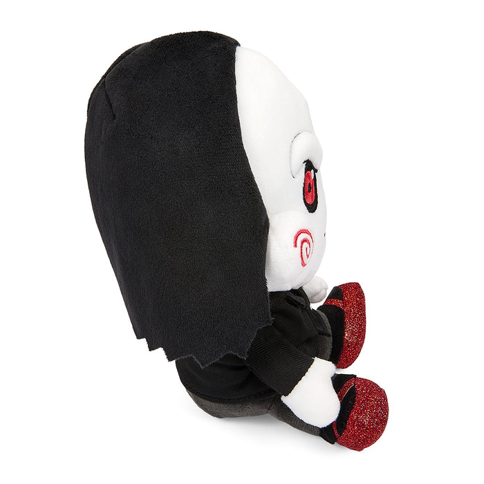 SAW Billy the Puppet 8-inch Phunny plush toy, soft and detailed horror plush featuring the iconic character from the Saw series.