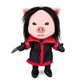 Medium 13-inch Saw Jigsaw Killer plush toy from the horror plush collection, featuring stylized design and detailed stitching.
