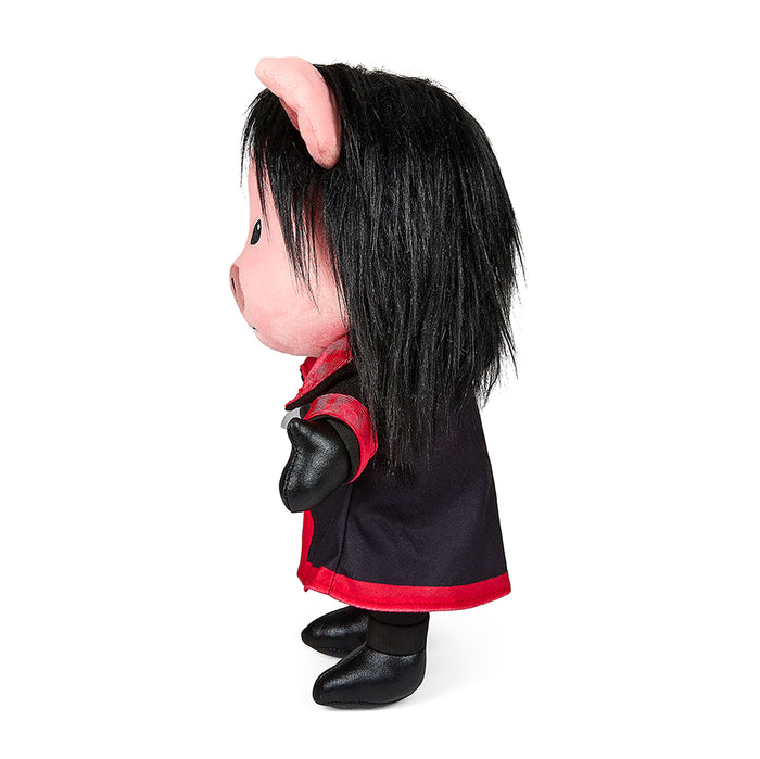 Medium-sized Saw Jigsaw Killer plush toy, 13-inch stylized plush featuring the iconic character from the horror franchise.