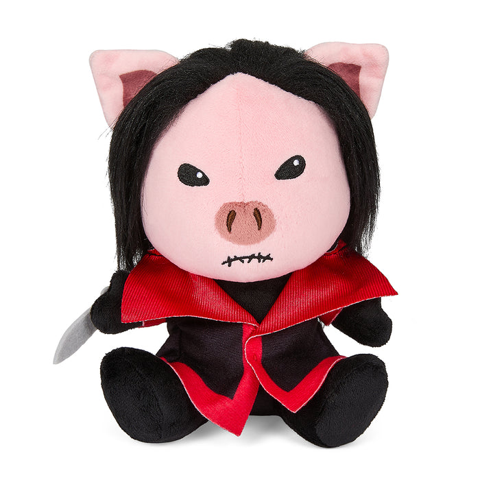 Soft Saw Jigsaw Killer 8-inch Phunny Horror plush toy featuring the iconic character in plush form.
